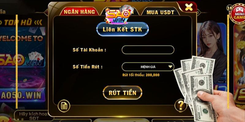 Saowin 27 Rút tiền đơn giản và nhanh chóng